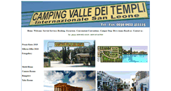 Desktop Screenshot of campingvalledeitempli.com
